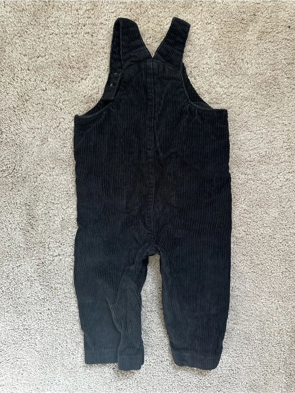 Carter's Navy Blue Corduroy Baby Overalls